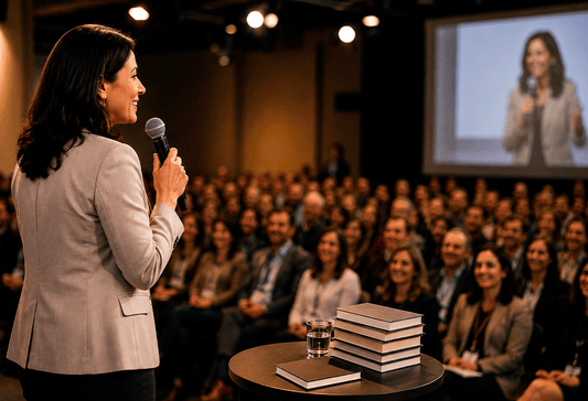 Del miedo al escenario: cómo usar tu libro como trampolín para hablar en público