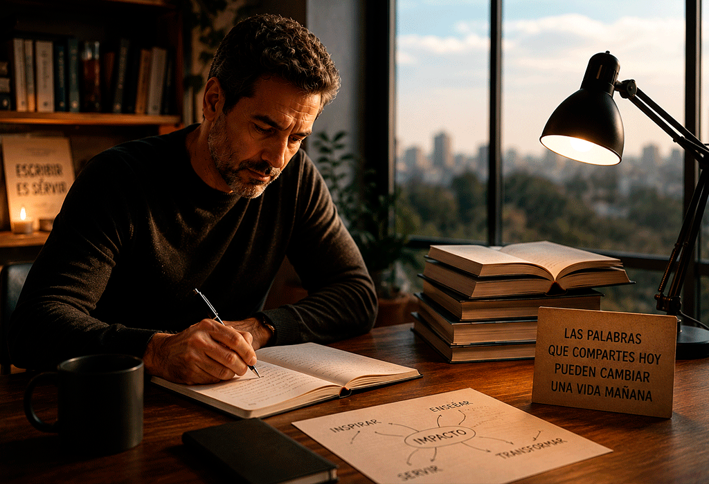 Más allá del bestseller: por qué escribir es un acto de liderazgo y servicio