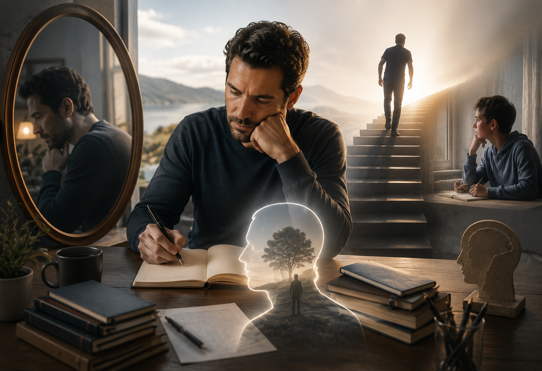 El espejo del autor: lo que descubres de ti mismo cuando escribes un libro